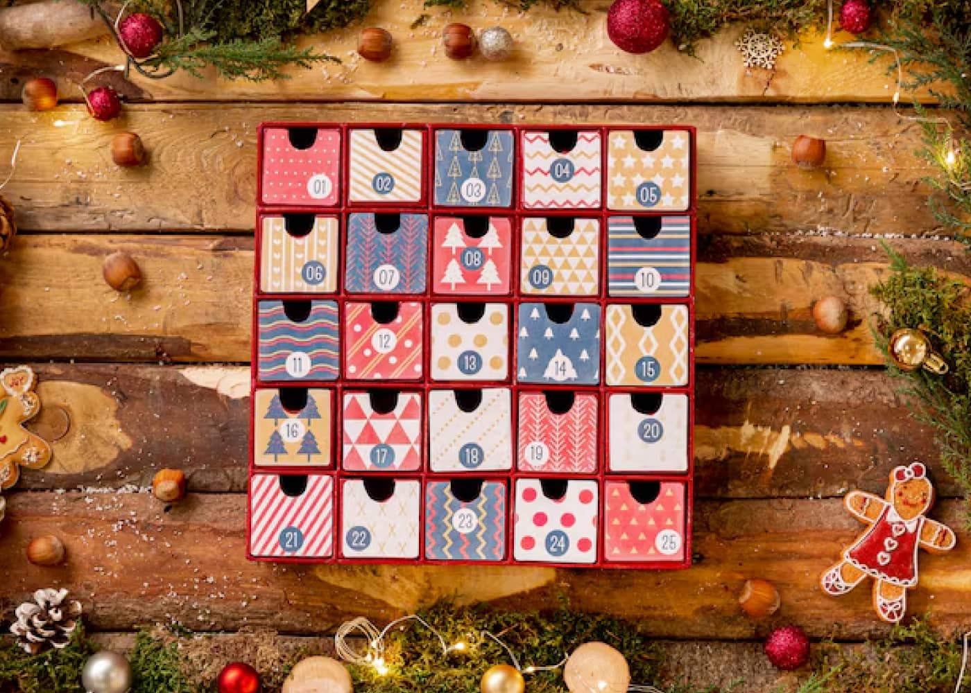 Calendrier de l'Avent DIY